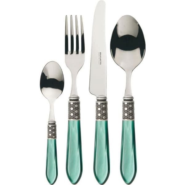Casa Bugatti OTB4M-C1650 Set med 24 optik grågrön silveråldrad kompakt