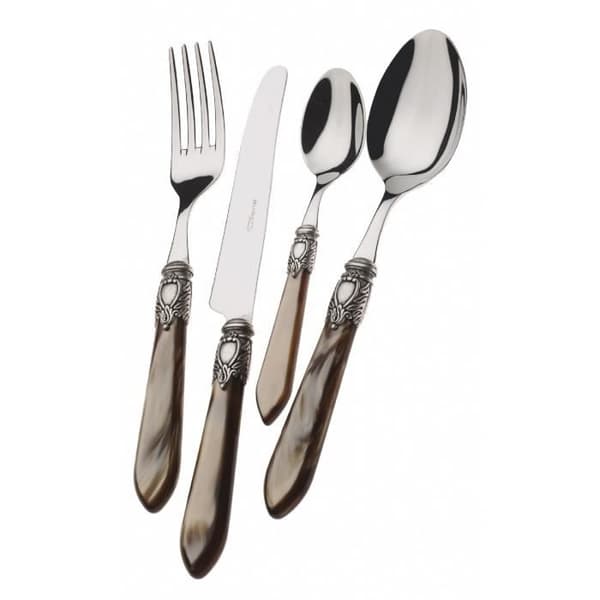 Bestick - Oxford - 50 delar - Onyx - 18/10 rostfritt stål - Tål diskmaskin