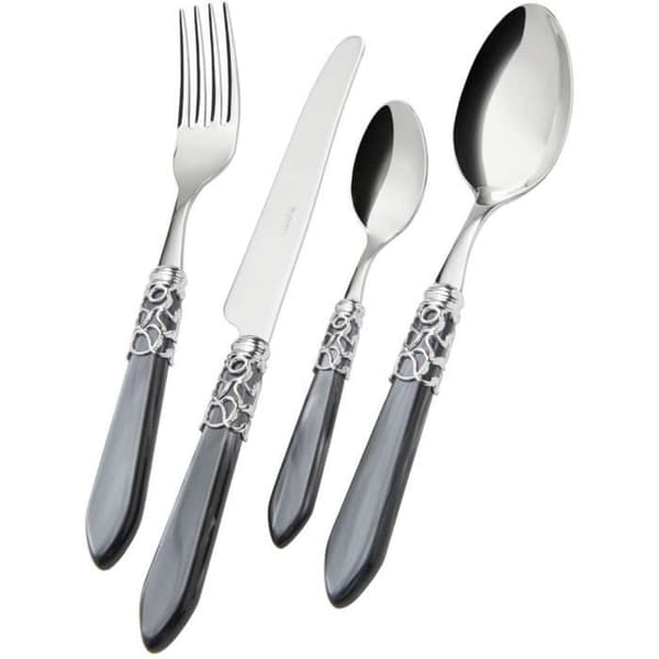 Casa Bugatti MLCNM-S6050 Melodia Set med 24 svarta kromhylsor
