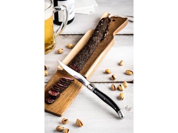 LAGUIOLE Sausage Serving board with Knife Laguiole SET 2 SdV