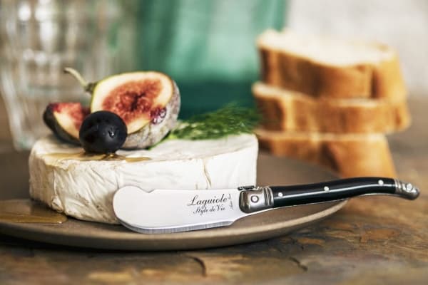 LAGUIOLE Cheese knives Laguiole Black SET 3 SdV