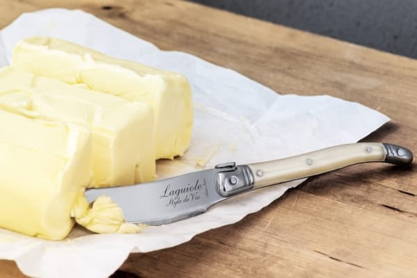 LAGUIOLE Smørkniver Laguiole Pearl SETT 4 SdV