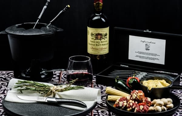 LAGUIOLE Steak knives Laguiole Black Ebony SET 6 SdV