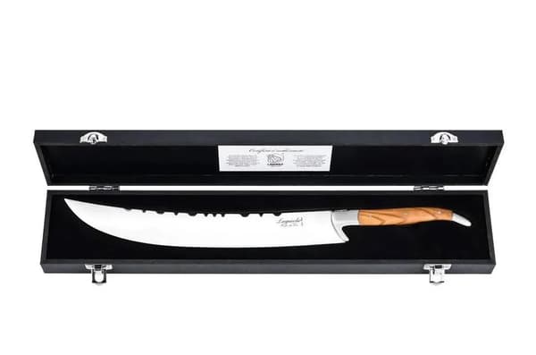 Samppanjasapeli Laguiole Olive Wood SdV