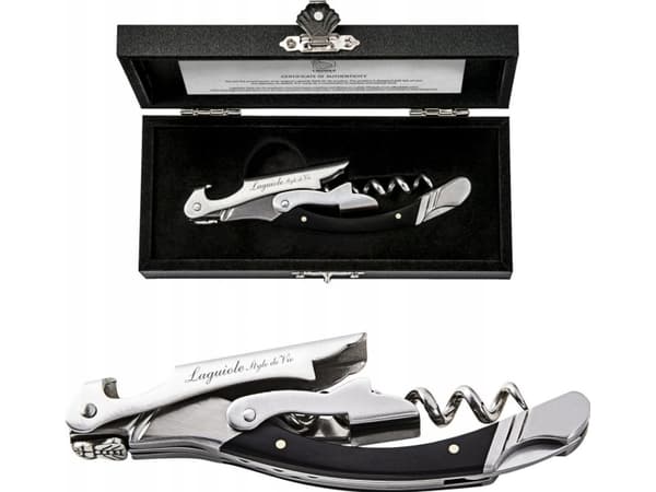 Korketrekker Laguiole Black Ebony SdV