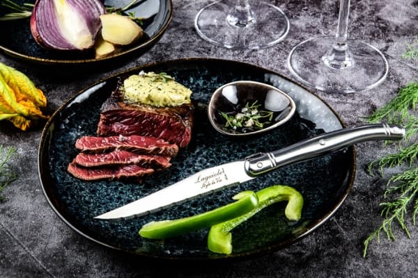 LAGUIOLE Steak knives Laguiole Stainless steel SET 6 SdV