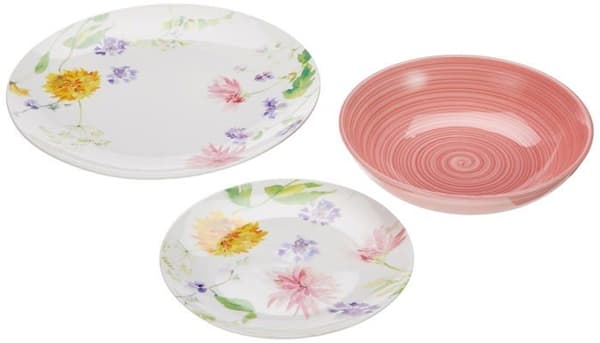 Tognana - MC070185730 - Audrey servisset för 6 personer, 18 delar, porslin, blommigt