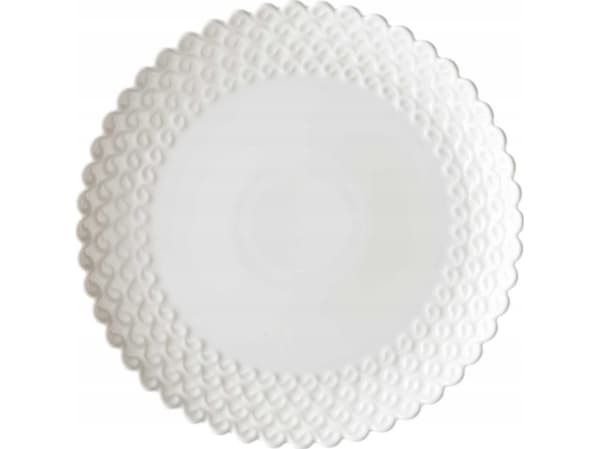 La Porcellana Bianca Sett med 6 Momenti middagstallerkener - Hvit, 26 cm