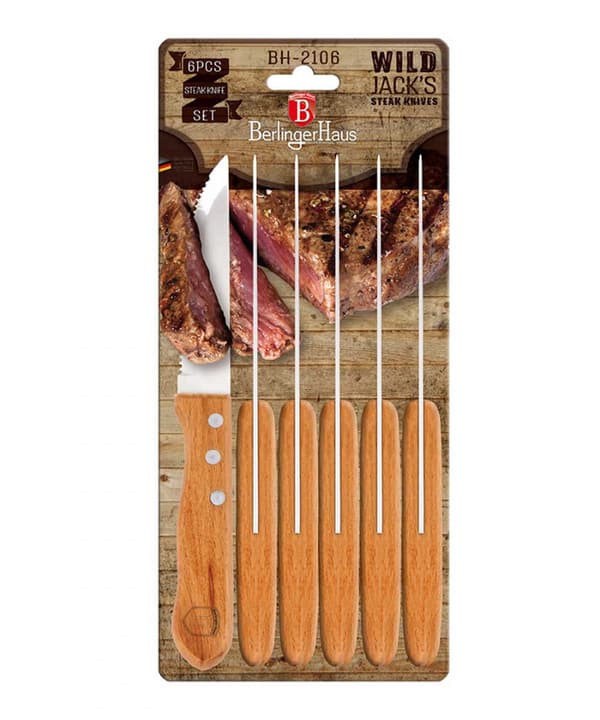 SET Biffknivar 6 st BERLINGER HAUS BH-2106