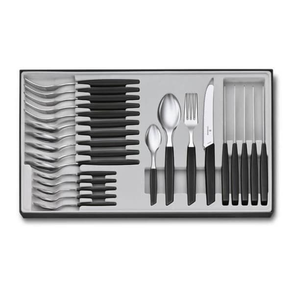 24 DELAR BEDICIPSSET VICTORINOX SWISS MODERN SVART BORD