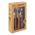 Miniatyrbild 5 av 5: 24-delars bestickset "Indonesia" Secret de gourmet - Bordeaux