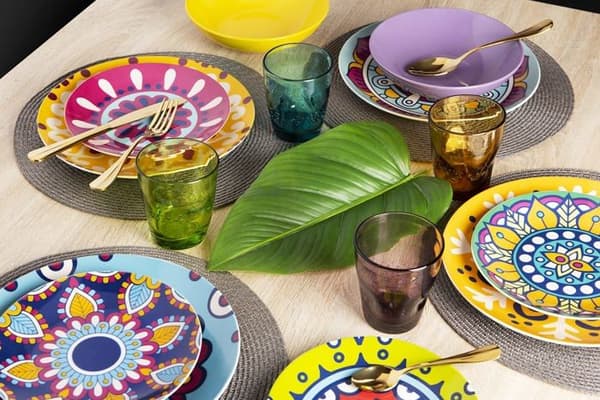 Menagere - komplett Excelsa bestickset - 64353 - Elite Gold Set med 24 bestickinställningar i 18/0 stål