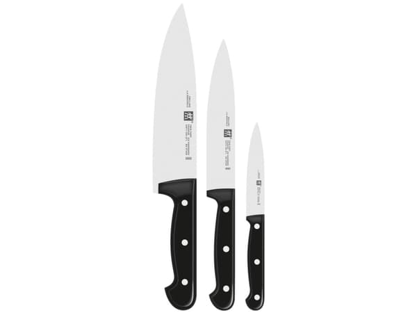 Set of 3 Zwilling Twin Chef knives