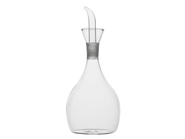 Oevo Olive Oil Bottle - Transparent, 1 ltr