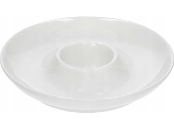 La Porcellana Bianca 6 eggeplater Uova - Hvit, 12 cm