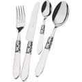 Miniatyrbild 1 av 2: Housewife 24 Place Settings - BUGATTI - Aladdin - 18/10 Steel - Transparent - Tål diskmaskin