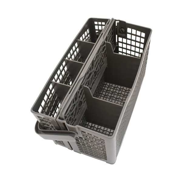 Ruokailuvälinekori Whirlpoolin, Kitchenaidin ja LG:n astianpesukoneisiin kestävästä PP-muovista