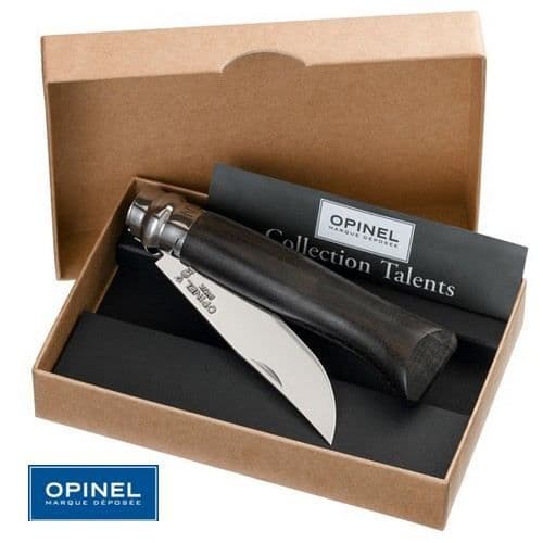 Ebony Opinel n°8 knivlåda