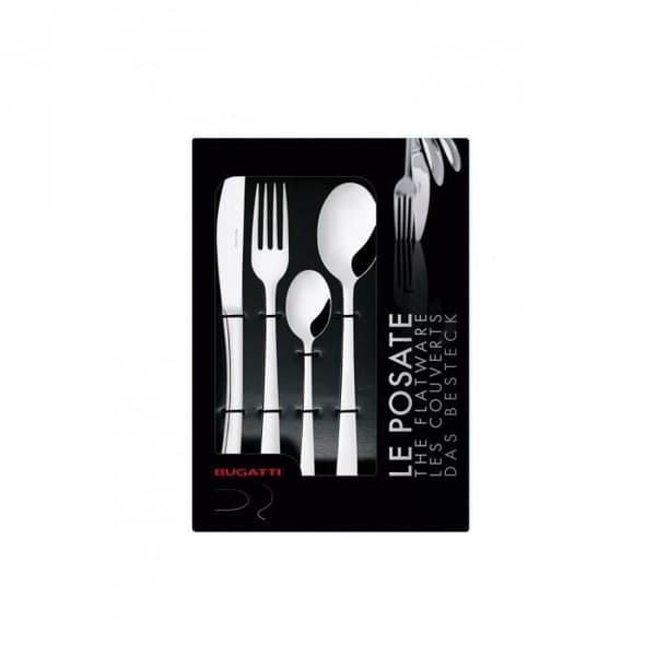 Ménagère 24 Delar - PORTOFINO - Rostfritt Stål 18/10 - Blank Yta - Diskmaskin Kompatibel
