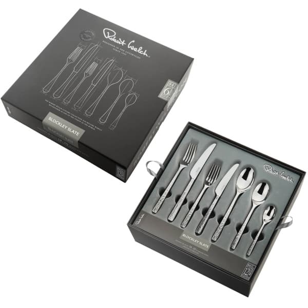 Blockley Slate Cutlery Set, 84 pieces - Robert Welch
