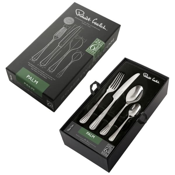 Palm Cutlery Set, 24 pieces - Robert Welch