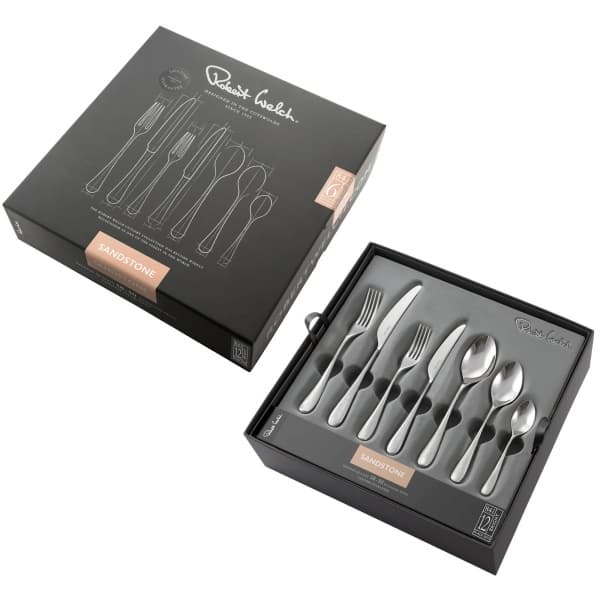 Sandstone Cutlery Set, 84 pieces - Robert Welch