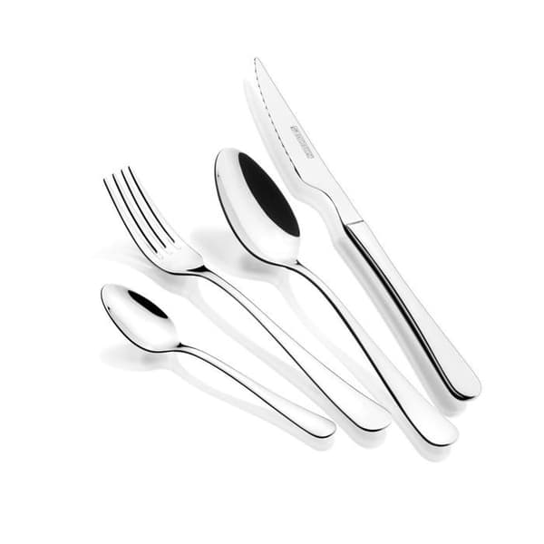 Bestickset - Monix - Rostfritt stål - 24 delar - Tål diskmaskin - Blank finish