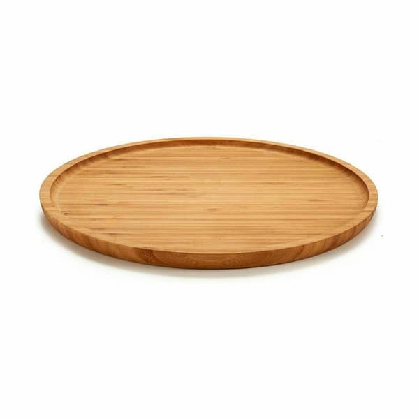 Snacksbricka Kinvara JWKW-3711-2 Brun Rund 30 x 1,5 x 30 cm (12 antal)