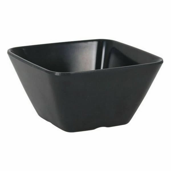 Snacksskål La Mediterránea Melamin Antracitgrå 10 x 10 x 5 cm (36 antal)