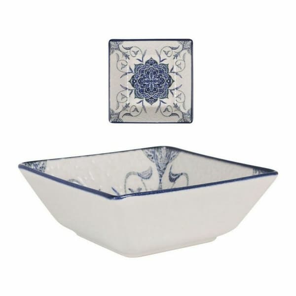 Snacksskål La Mediterránea Rosetta Porslin 13 x 13 x 5 cm (28 antal)