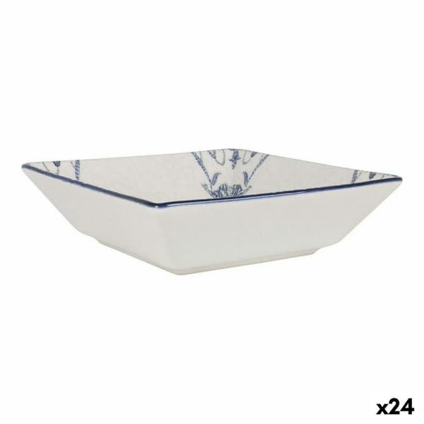 Snacksskål La Mediterránea Rosetta Porslin 18 x 18 x 5 cm (24 antal)