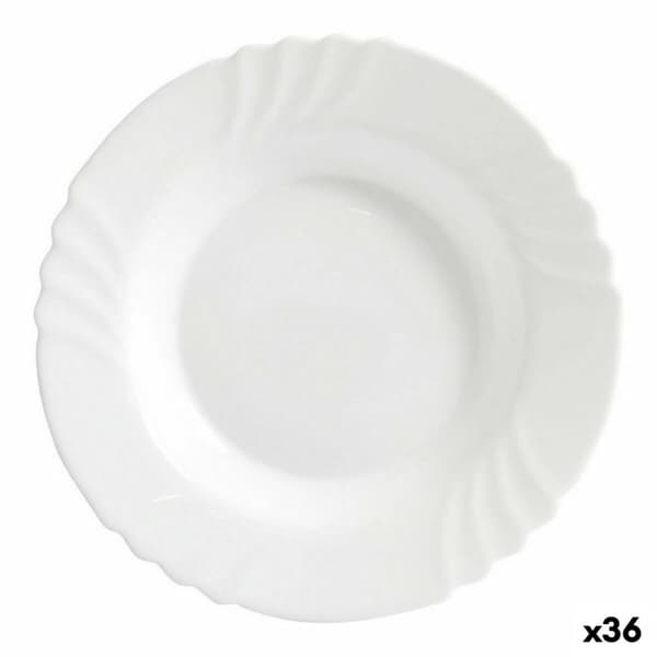 Djup tallrik Bormioli Ebro Ø 23 x 3 cm (36 antal)