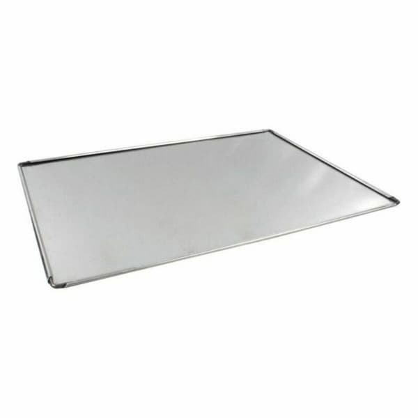Ugnsplåt VR Silvrig Aluminium Rektangulär 48 x 34 x 0,5 cm (6 antal)