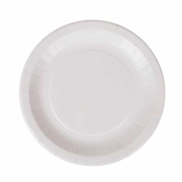 Tallriksset Algon Engångsanvändning Vit Papp 28 cm (36 antal)
