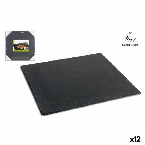 Bricka Santa Clara Alfares Skiffer 30 x 30 cm 6 mm (12 antal)