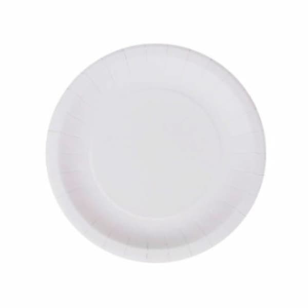 Tallriksset Algon Engångsanvändning Vit Papp 20 cm (10 antal)