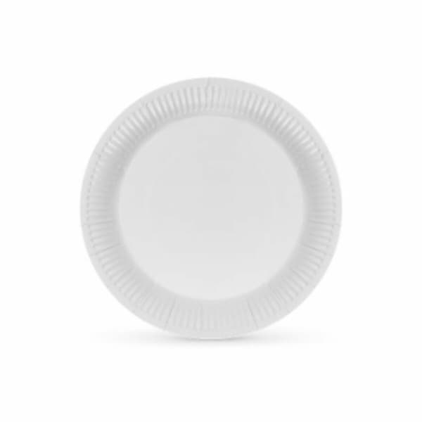 Tallriksset Algon Papp Engångsanvändning Vit (36 antal)