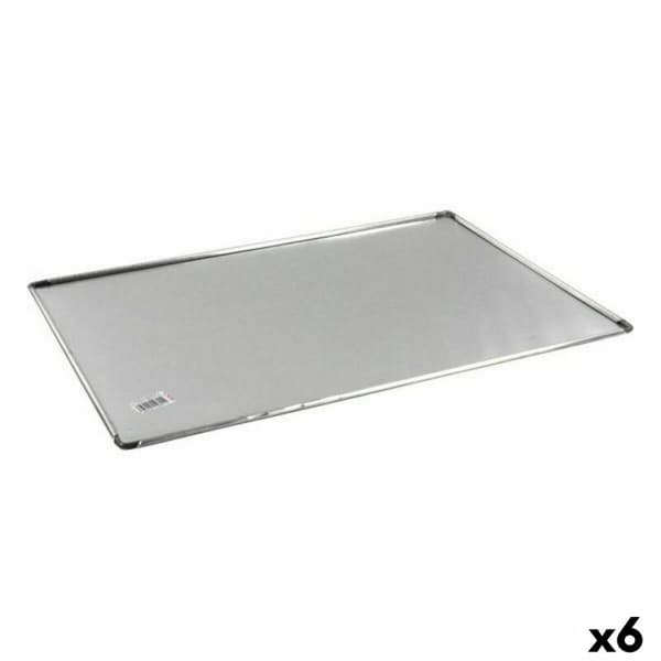 Ugnsplåt VR Aluminium Rektangulär 44 x 31 x 0,5 cm (6 antal)