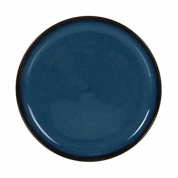 Snacksbricka La Mediterránea Chester Blå Rund 24,3 x 2,5 cm (8 antal)