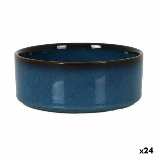 Tilltuggsset La Mediterránea Chester Blå 13 x 13 x 5 cm 13 x 5 cm (24 antal)