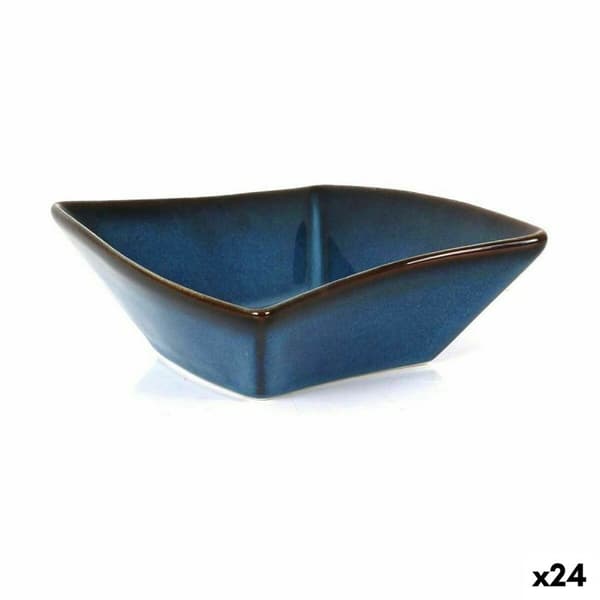 Snacksskål La Mediterránea Pica-pica Blå 12 x 11,7 x 4,3 cm (24 antal)