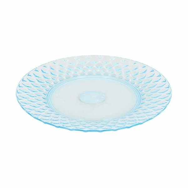 Platt skål La Mediterránea Plast 19 x 19 x 2 cm (24 antal)