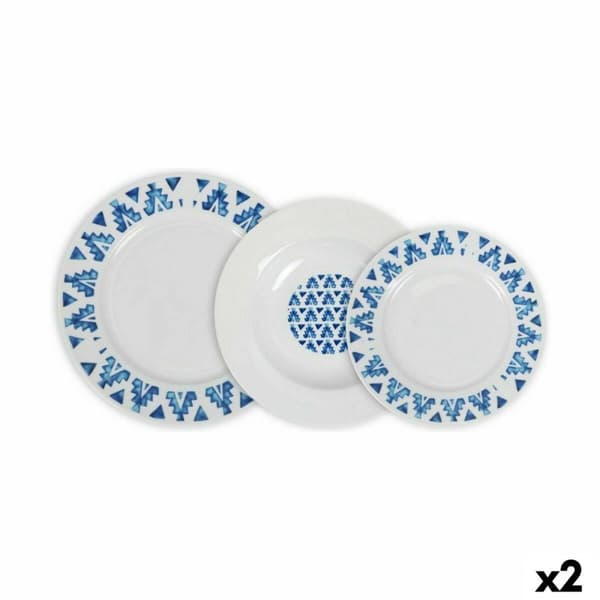 Servissats La Mediterránea Marvin Rund 12 Delar (2 antal)