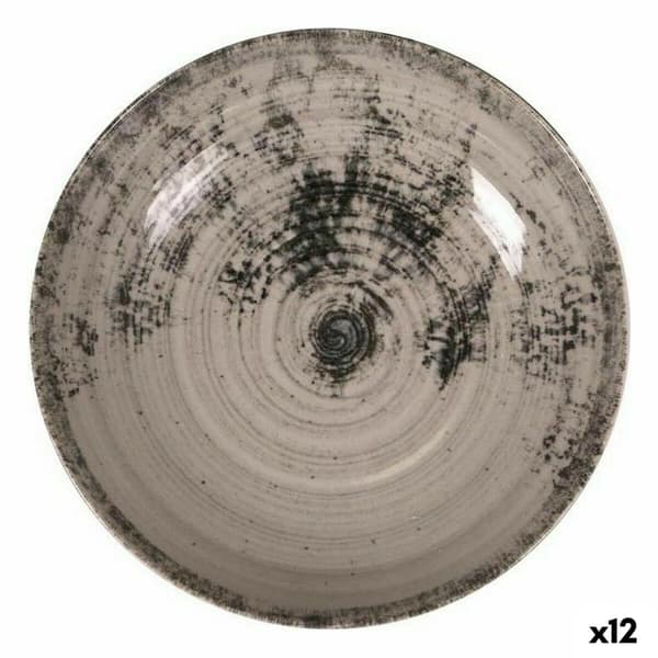 Djup tallrik La Mediterránea Aspe Grå Ø 22,7 x 5 cm (12 antal)
