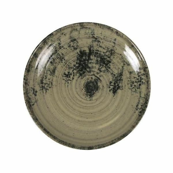 Desserttallrik La Mediterránea Aspe Grön Ø 19,8 x 2,7 cm (12 antal)