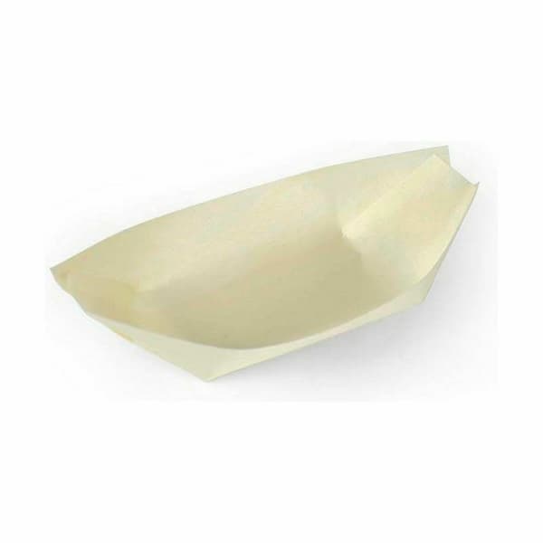 Skålset Algon Engångsanvändning Trä 10 Delar 12,5 cm (24 antal)