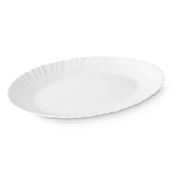 Servingsfat Vivalto LXYP-135 Vit Opalinglas 34 x 2,5 x 25 cm (18 antal)