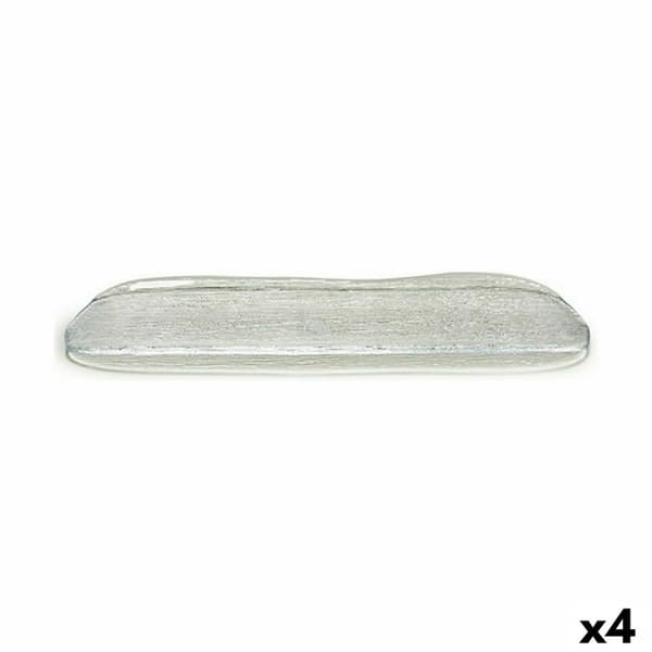 Servingsfat Vivalto Oasis Transparent Glas 18 x 2 x 47 cm (4 antal)
