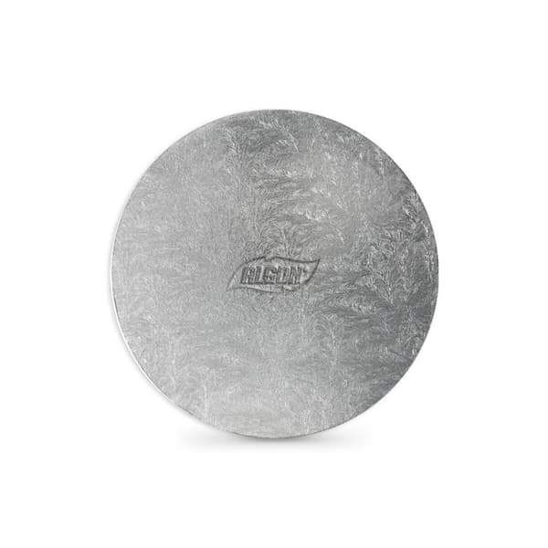 Kakfat Algon Silvrig 30 x 30 x 1,5 cm Rund (18 antal)