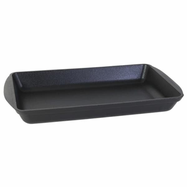 Servingsfat Inde Gjutjärn Svart 50 x 30 x 6,5 cm (2 antal)